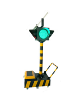 共和太阳能移动信号灯